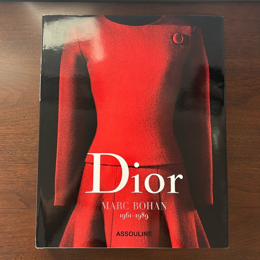 Dior by Marc Bohan coffee table book